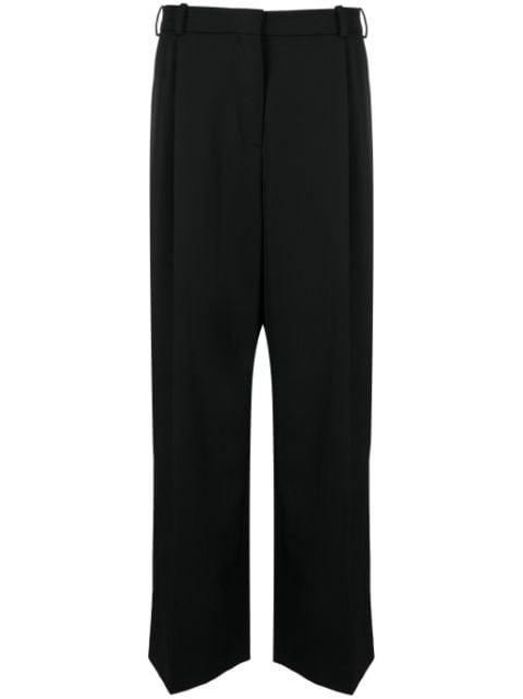 pleated wide-leg trousers by BOTTER