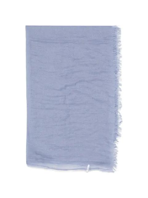 frayed-edge scarf by BOTTO GIUSEPPE