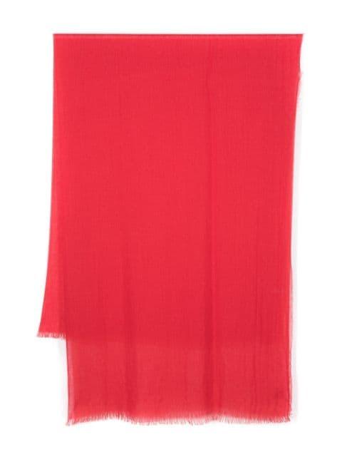 frayed-edge scarf by BOTTO GIUSEPPE