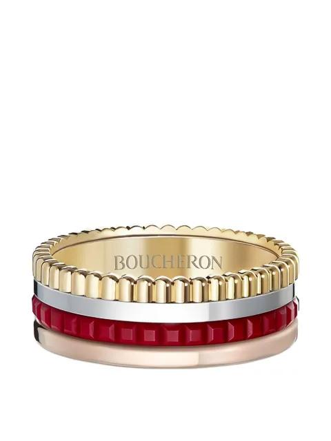 Quatre red ring by BOUCHERON