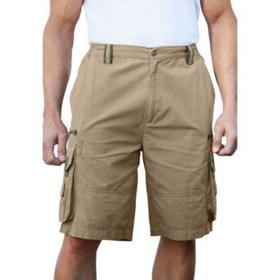 Big & Tall by KingSize Ripstop Cargo Shorts by BOULDER CREEK