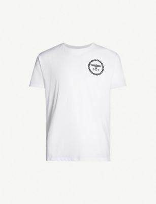 Graphic-print cotton-jersey T-shirt by BOY LONDON