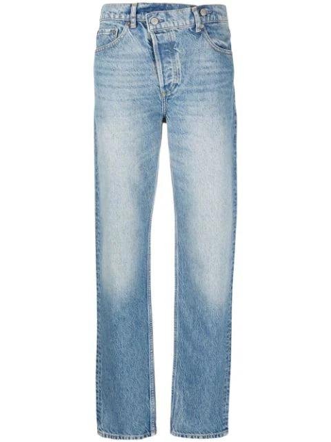 slim-cut denim jeans by BOYISH