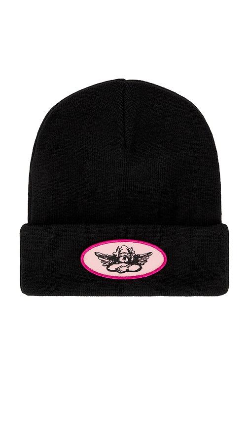 Boys Lie 1-800 Beanie in Black by BOYS LIE