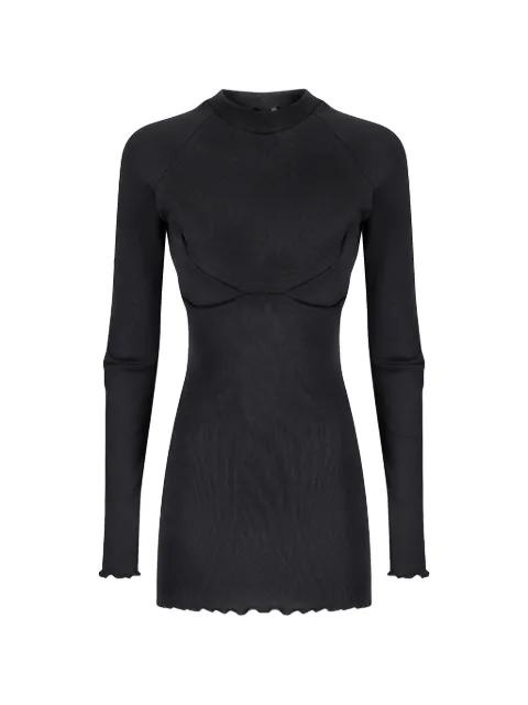 crew-neck mini dress by BOYSLOFT
