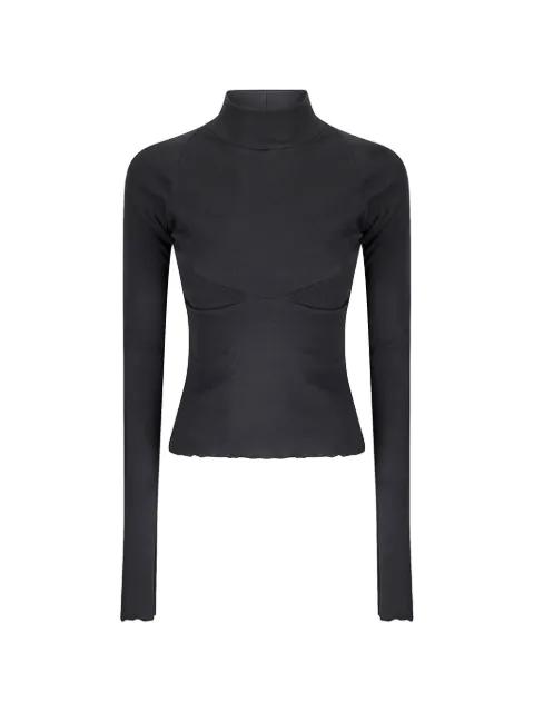 high-neck top by BOYSLOFT