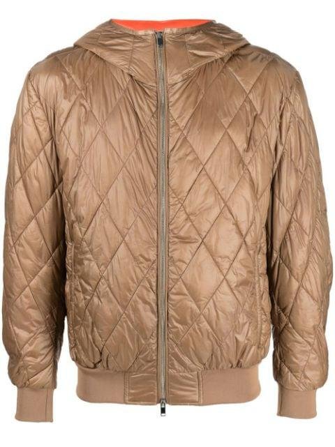 zip-up padded jacket by BPD