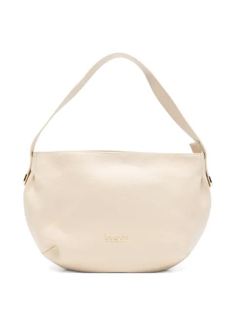 Ariel pebbled-leather shoulder bag by BRACCIALINI