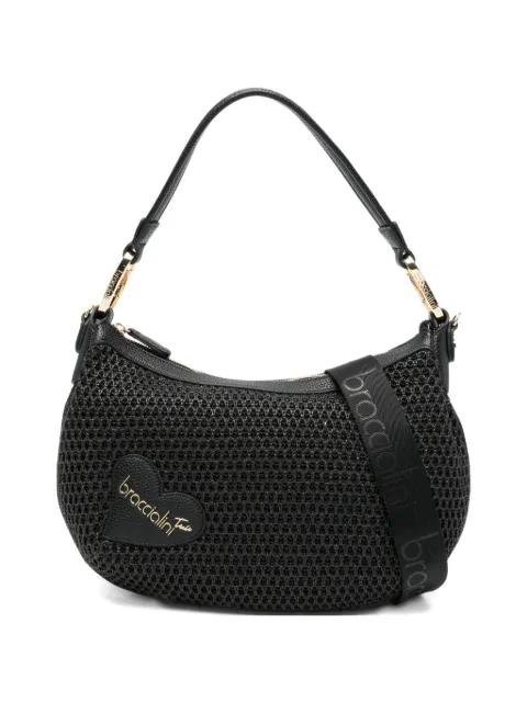 Beth Tricot top-zip shoulder bag by BRACCIALINI