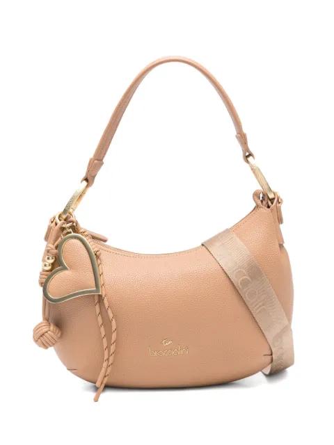 Beth heart-charm leather tote bag by BRACCIALINI