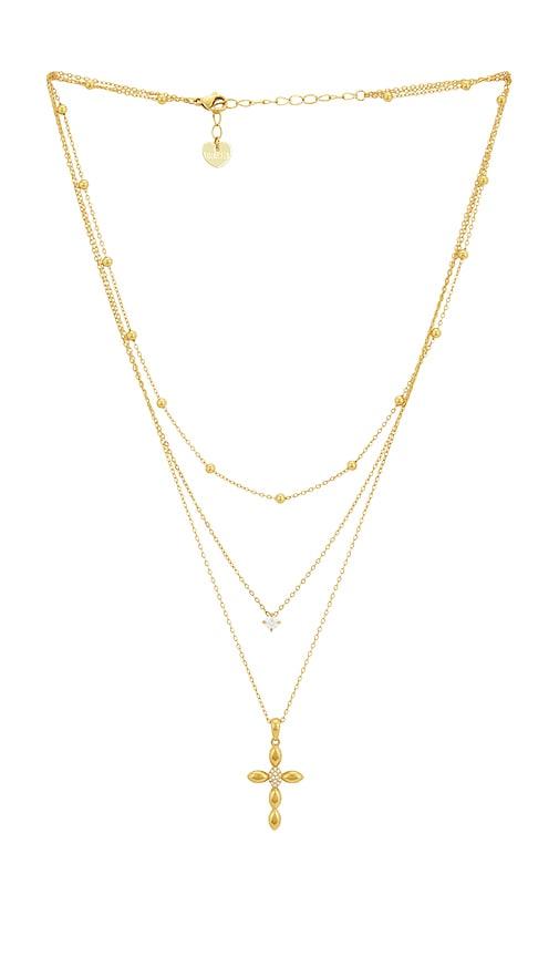 BRACHA Glory Necklace in Metallic Gold by BRACHA