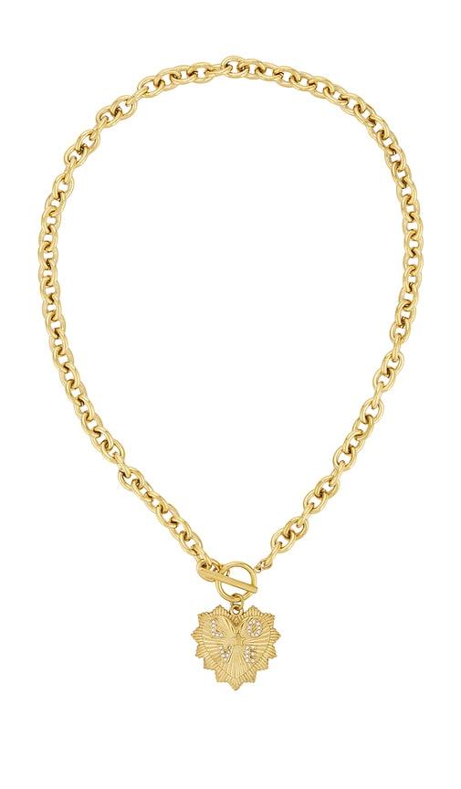 BRACHA Monty Necklace in Unique Color & Gold in Metallic Gold by BRACHA