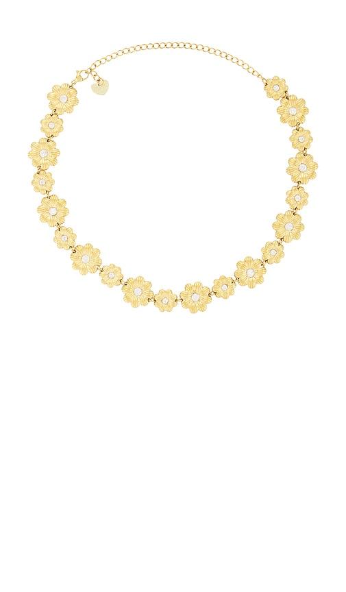 BRACHA Mya Necklace in Unique Color & Gold in Metallic Gold by BRACHA