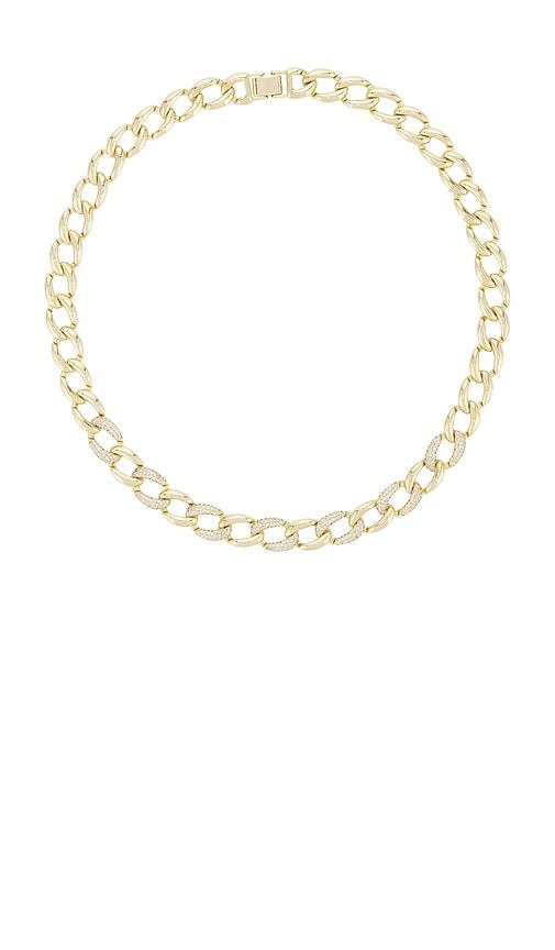 BRACHA Olsen Necklace in Unique Color & Gold in Metallic Gold by BRACHA
