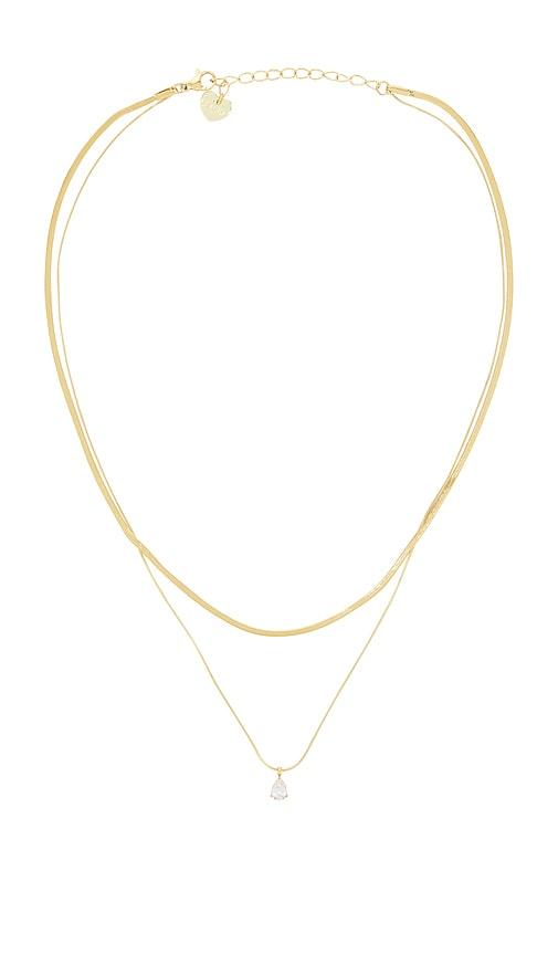 BRACHA Radiance Necklace in Metallic Gold by BRACHA