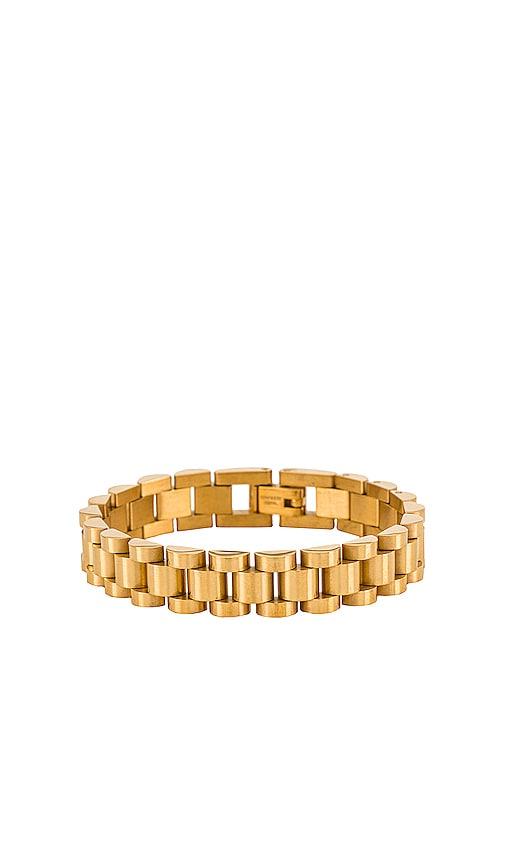 BRACHA Rolly Bracelet in Metallic Gold by BRACHA