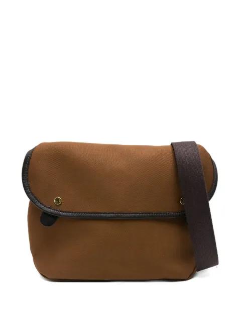 leather-trimmed belt bag by BRADY