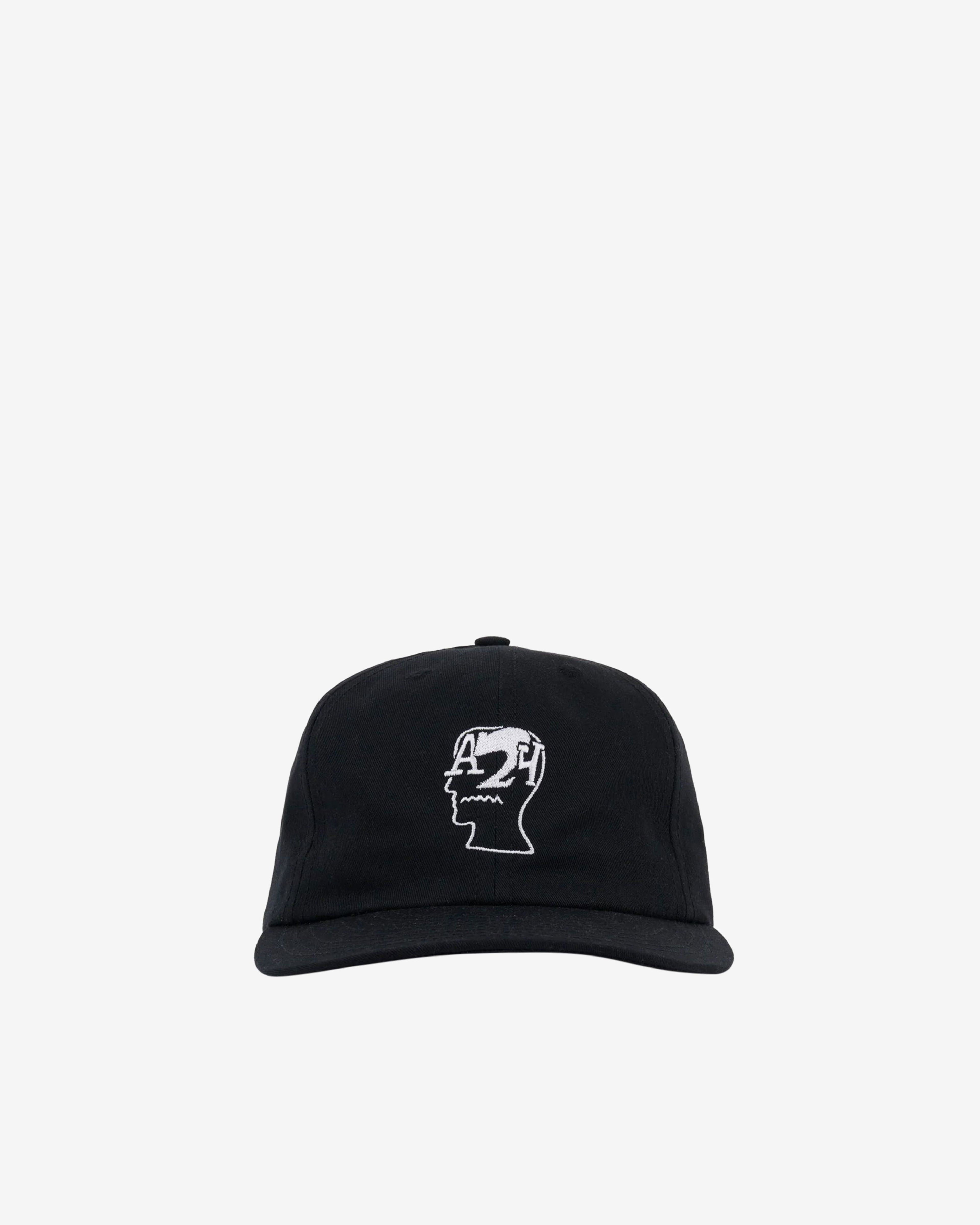 Brain Dead - A24 6 Panel Hat - (Black) by BRAIN DEAD