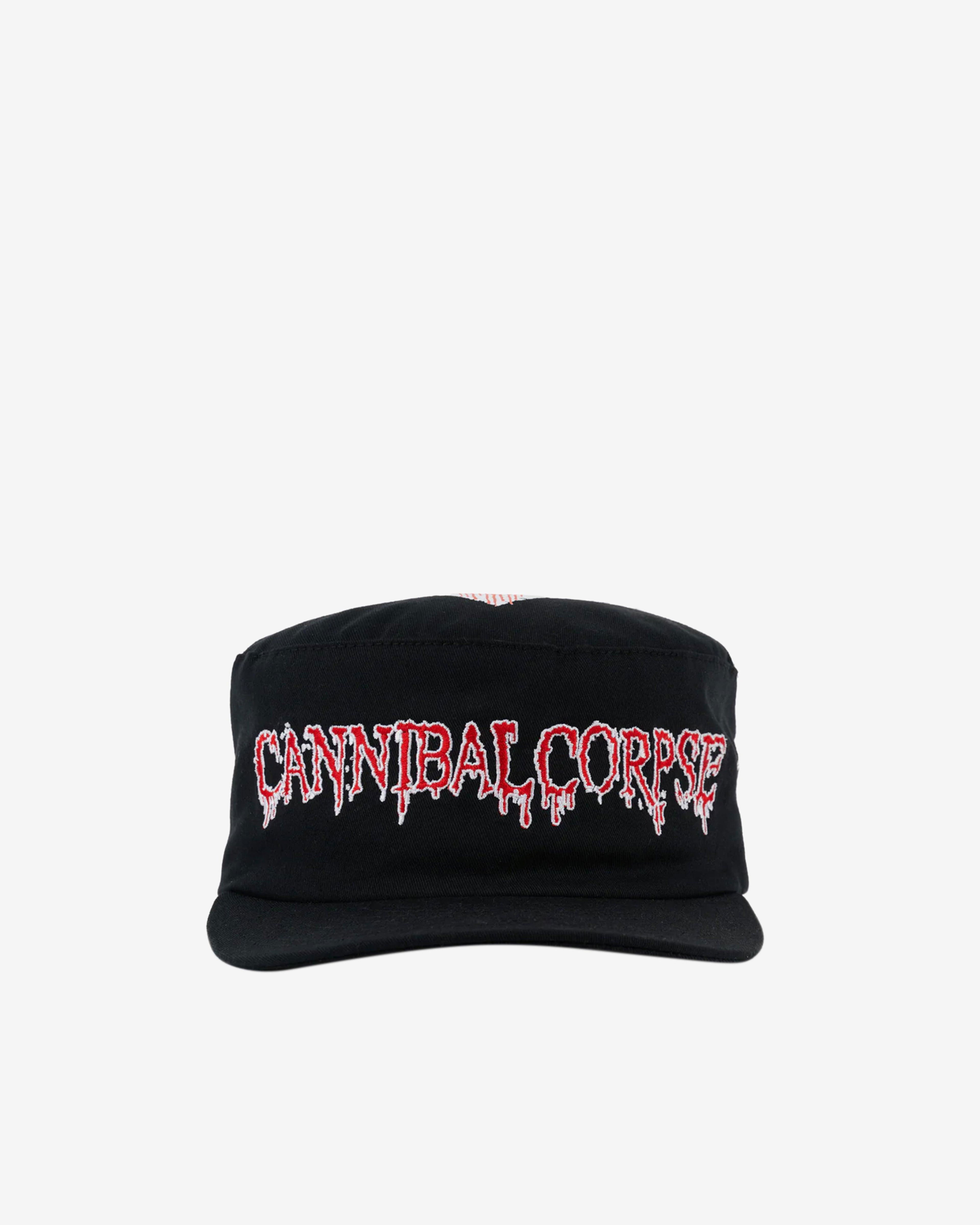 Brain Dead - Cannibal Corpse Men's Pillbox Hat - (Black) by BRAIN DEAD