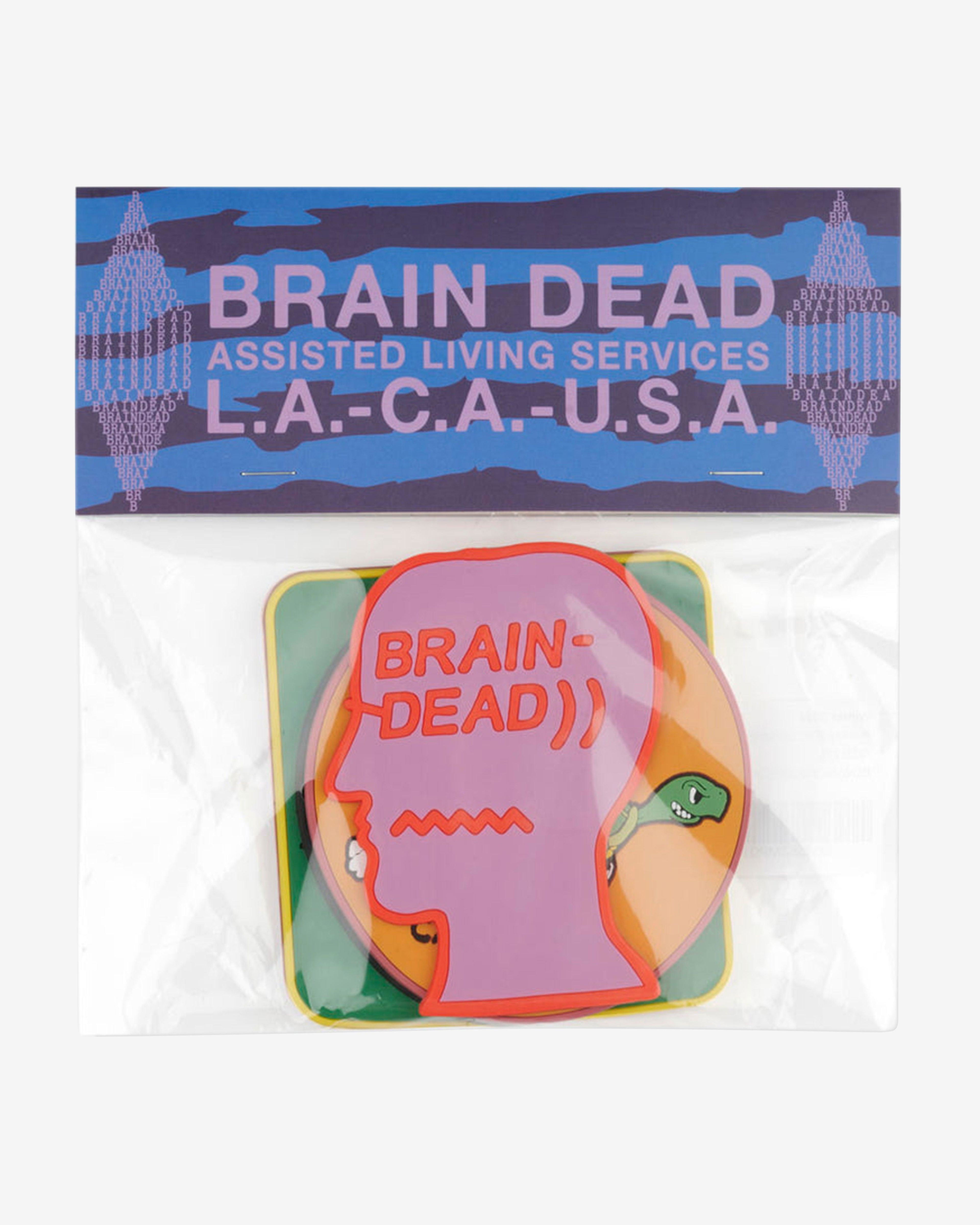 Brain Dead - Holiday Pvc Coaster Set - (Multi) by BRAIN DEAD