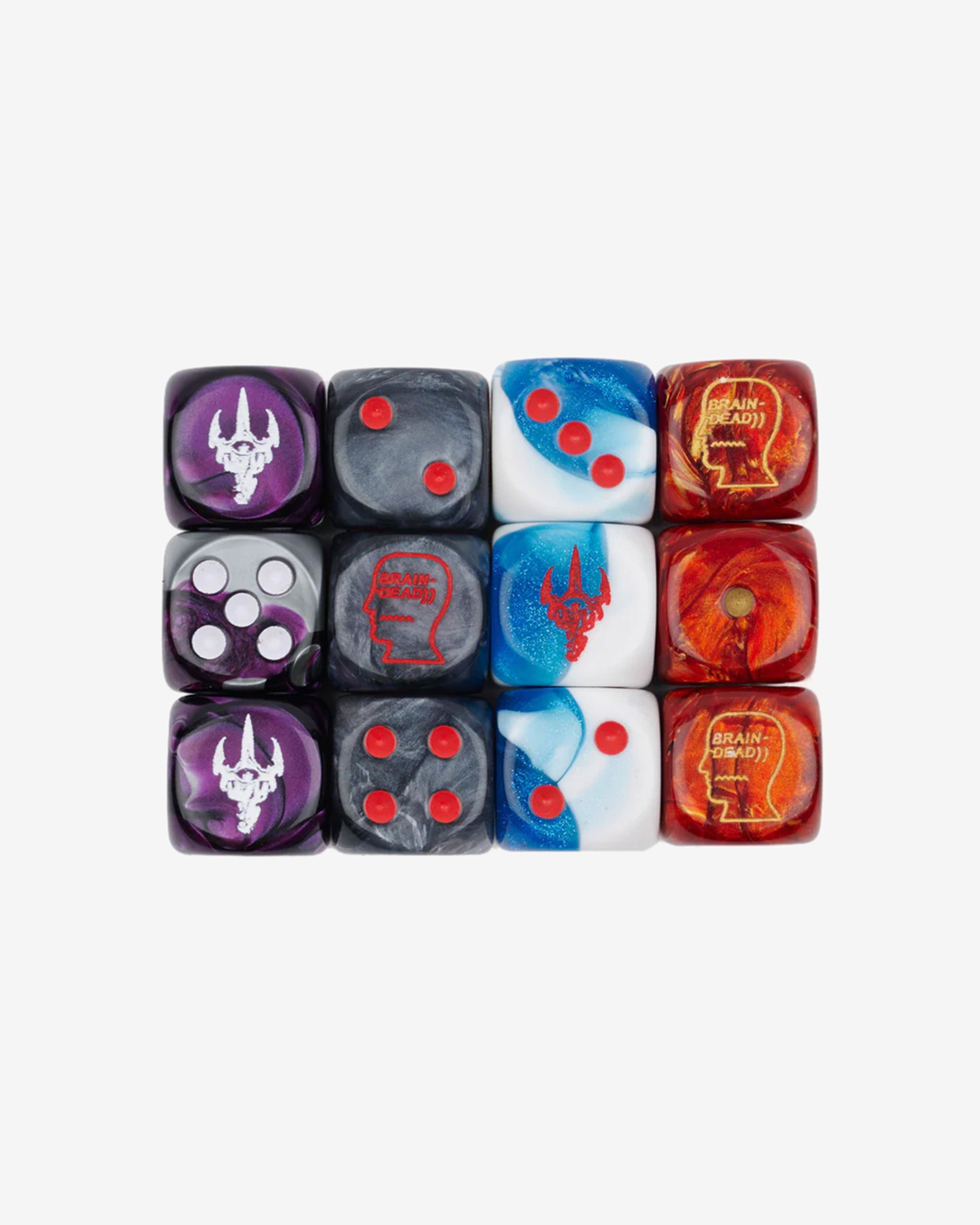 Brain Dead - Machine Girl Dice Set - (Multi) by BRAIN DEAD