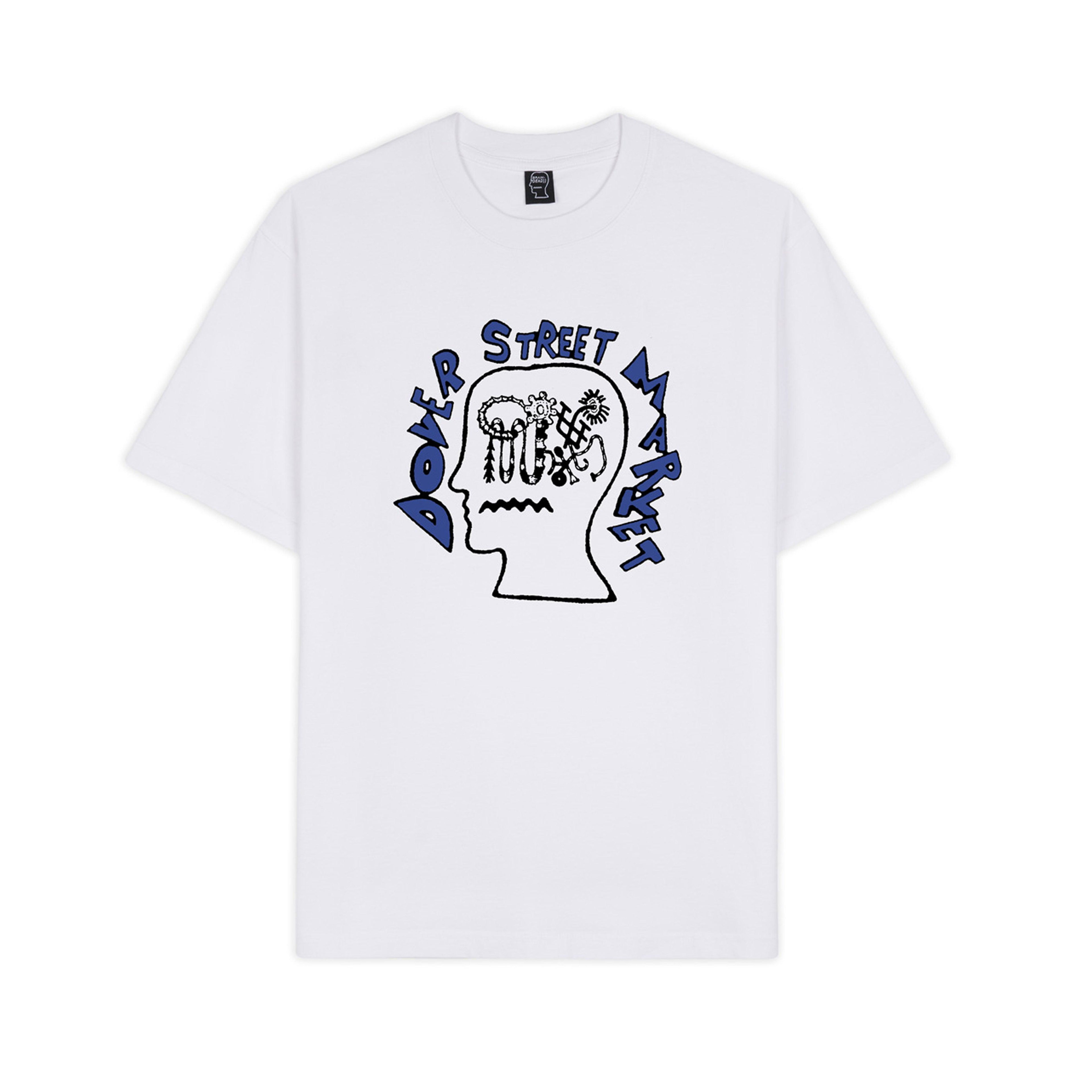 Brain Dead - Men's DSM Exclusive T-Shirt - (White) by BRAIN DEAD