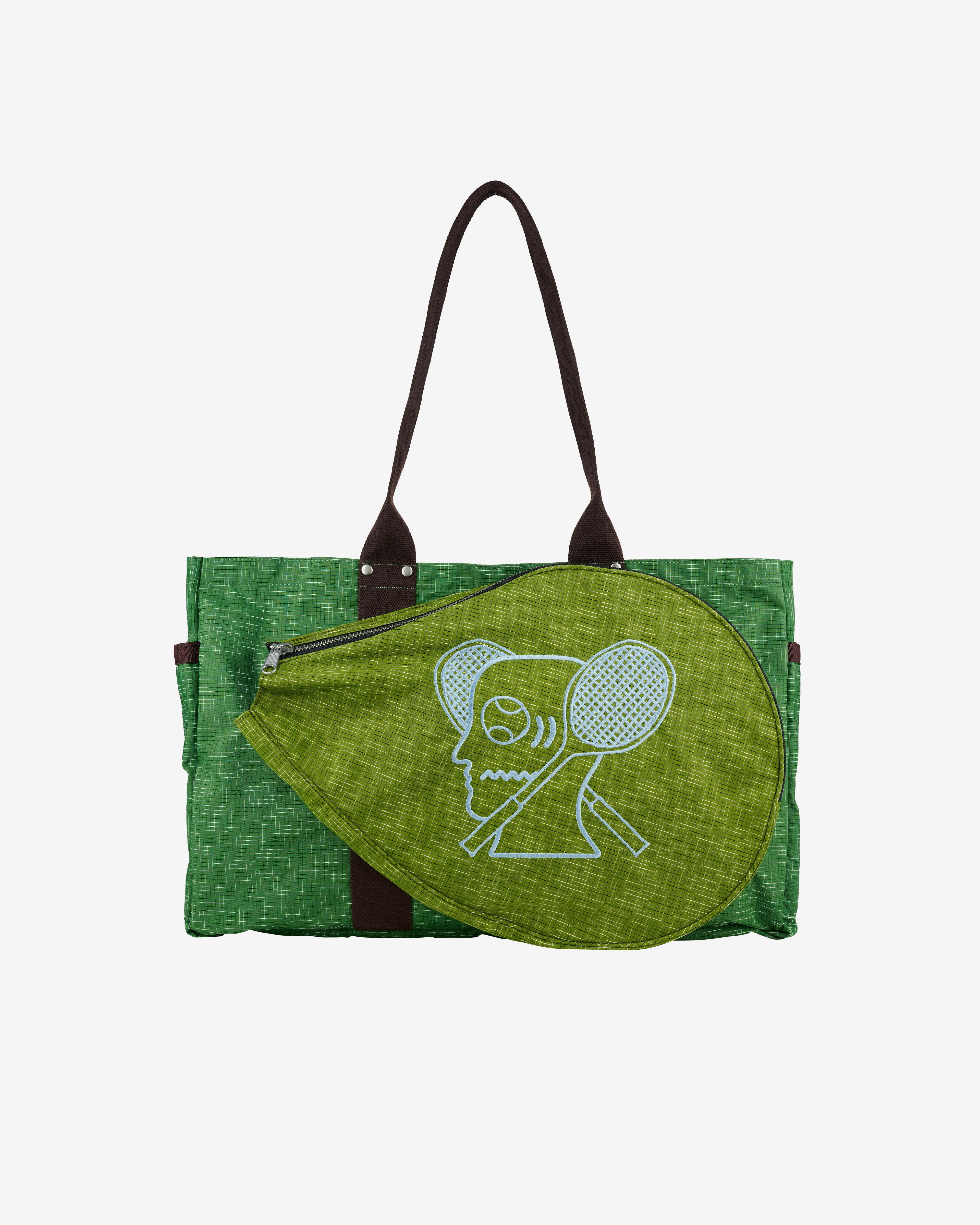 Brain Dead - Men's Equipment Tennis Tote - (Green/Multi) by BRAIN DEAD