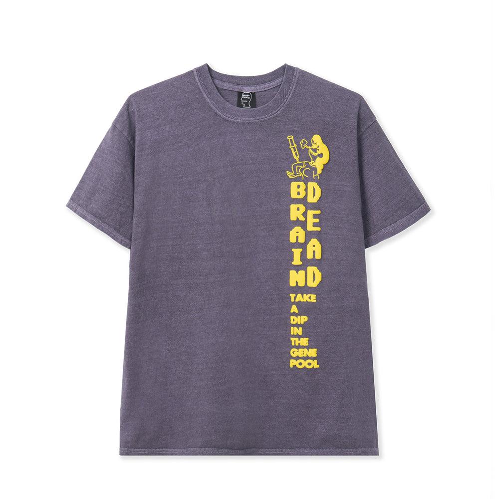 Brain Dead - Men's Gene Pool Short Sleeve Tee (Berry) by BRAIN DEAD