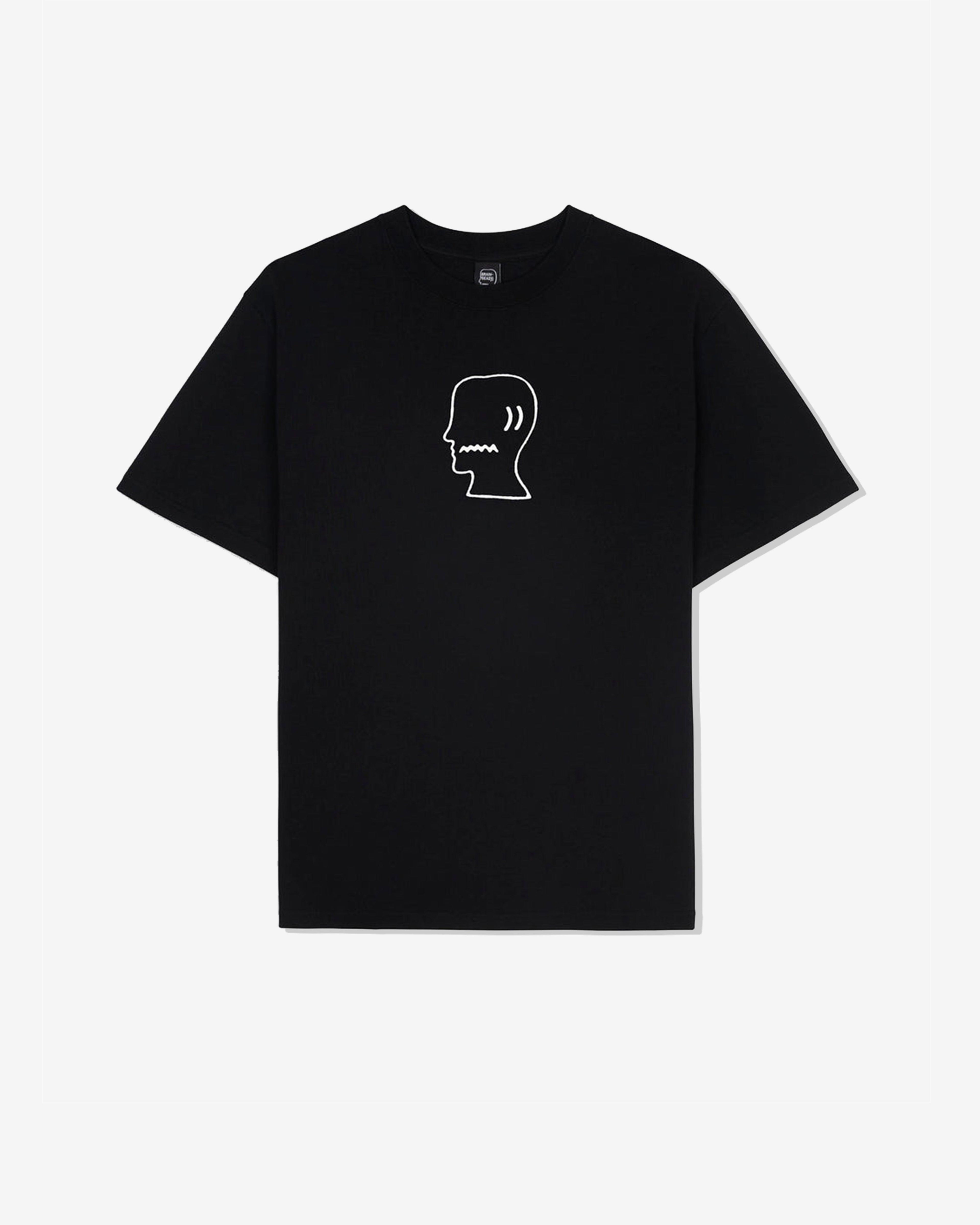 Brain Dead - Men's Logohead T-Shirt - (Black) by BRAIN DEAD