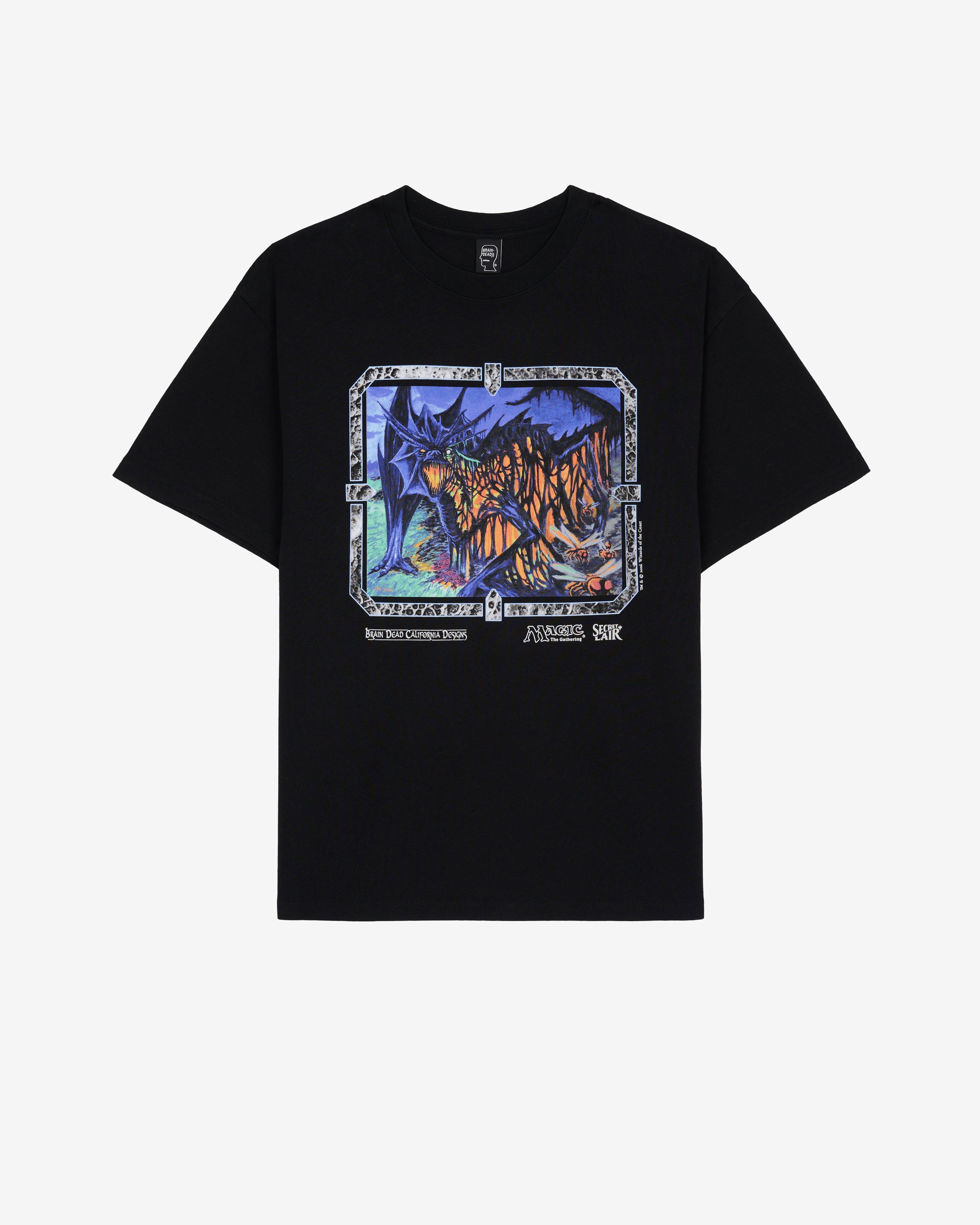 Brain Dead - Men's Magic: The Gathering Secret Lair Feast Tee - (Black) by BRAIN DEAD