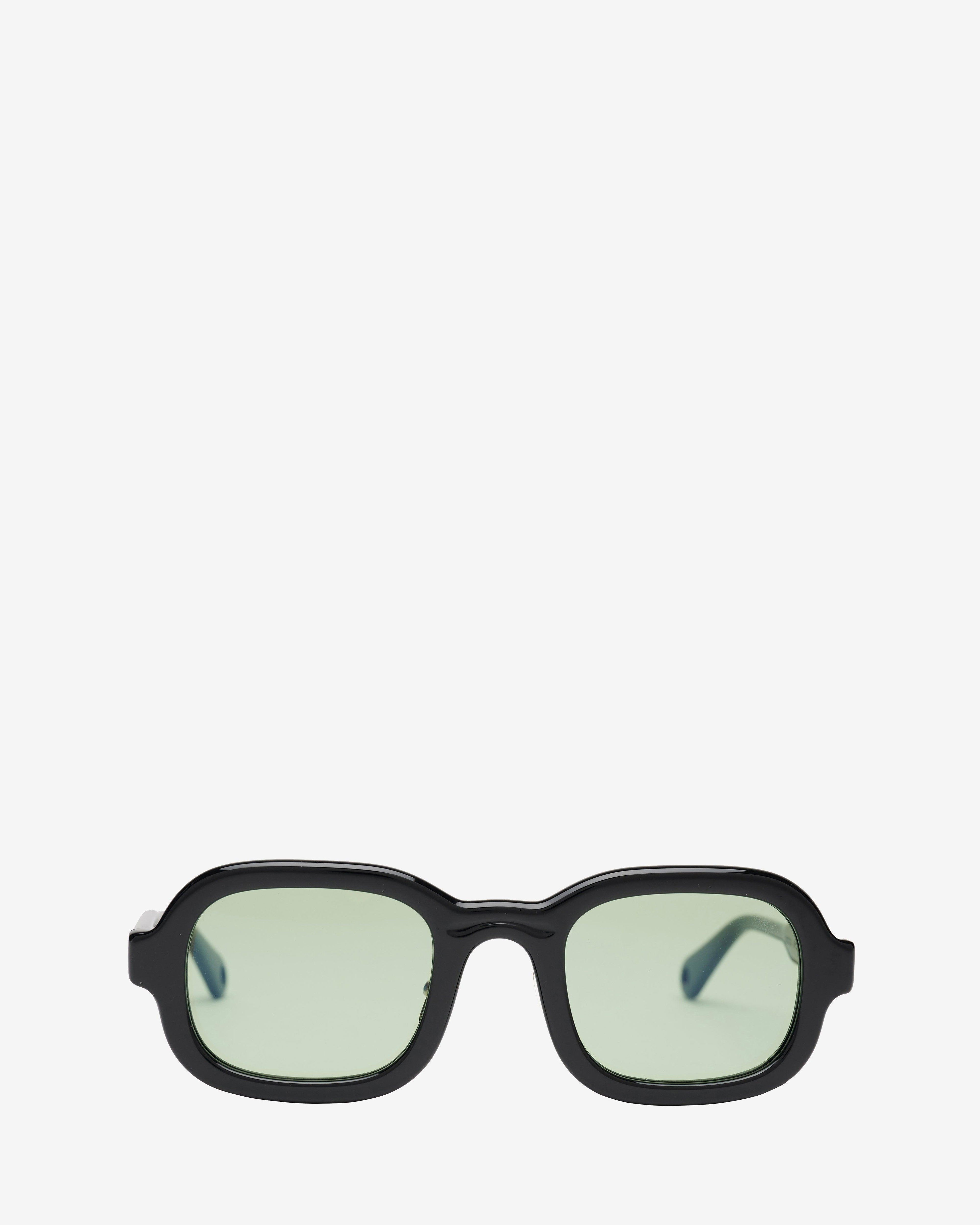 Brain Dead - Men's Newman Post Modern Primitive Eye Protection - (Black/Green) by BRAIN DEAD