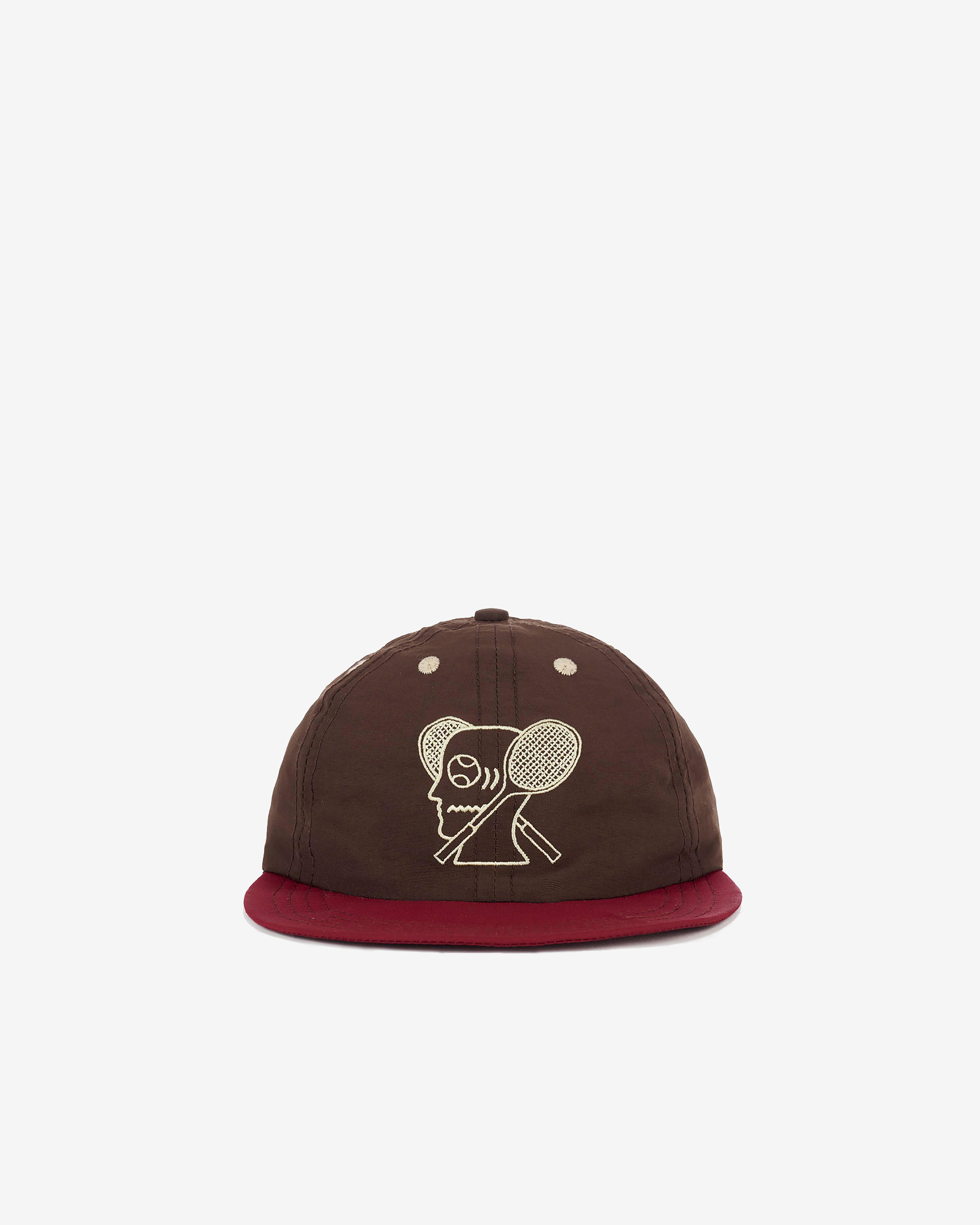 Brain Dead - Men's Nylon Tennis Hat - (Brown) by BRAIN DEAD