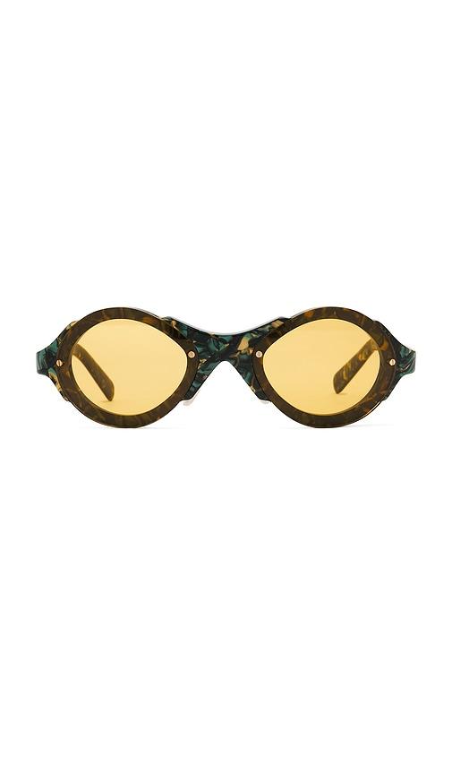 Brain Dead Mutant Post Modern Primitive Eye Protection Glasses in Green by BRAIN DEAD