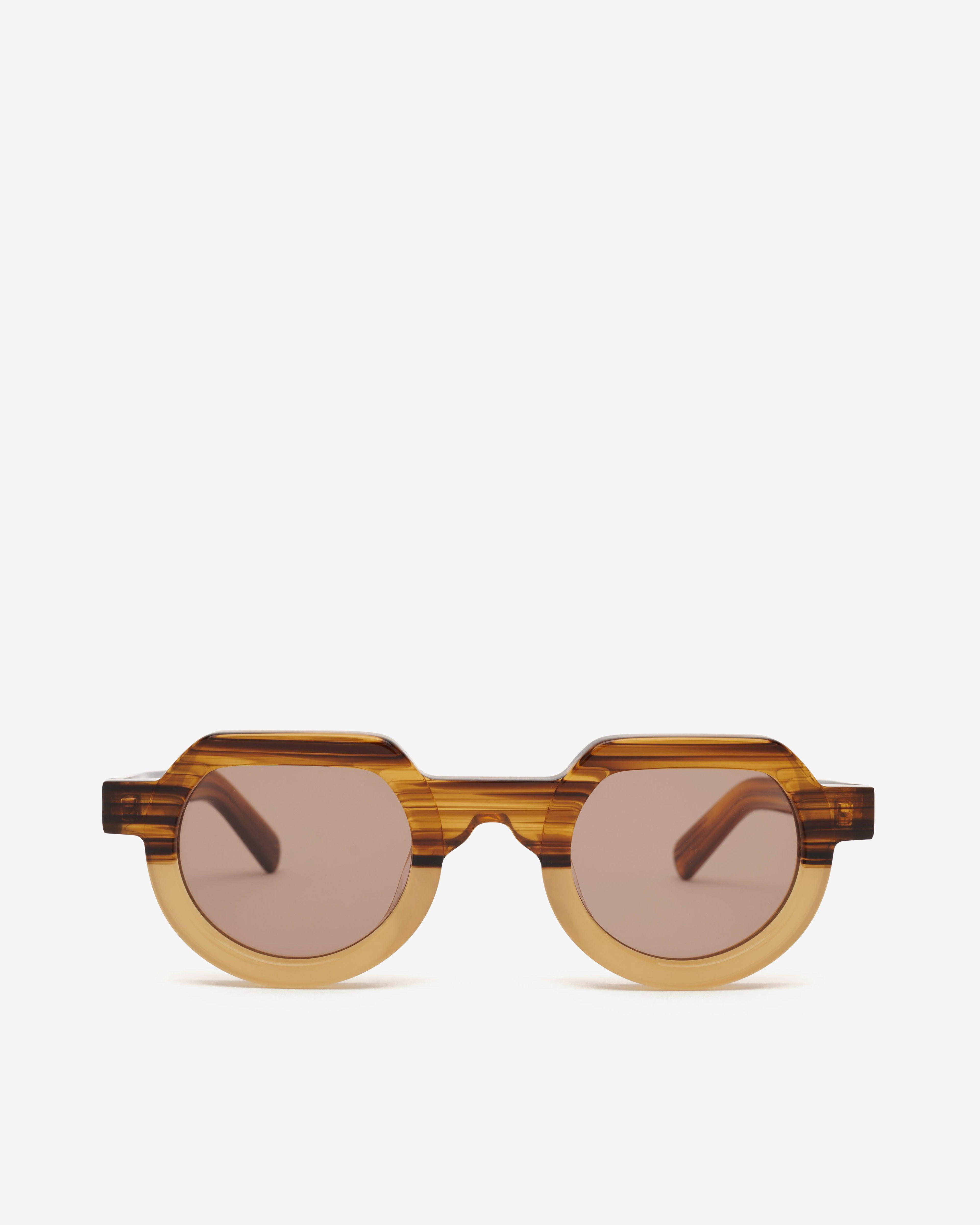 Brain Dead - Tani Post Modern Primitive Eye Protection Sunglasses - (Orange Tortoise) by BRAIN DEAD Brain Dead - Tani Post Modern Primitive Eye Protection Sunglasses - (Orange Tortoise) by BRAIN DEAD