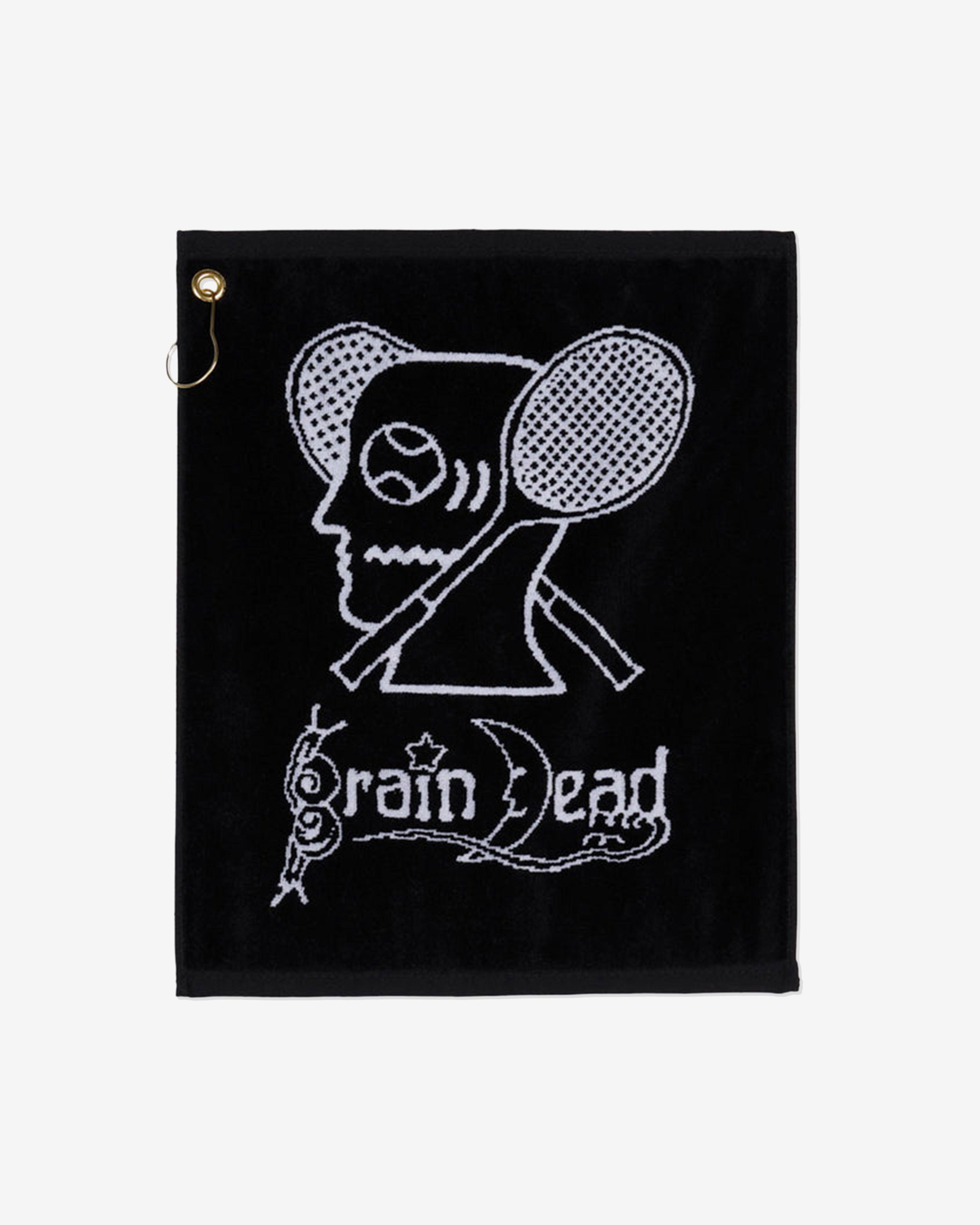 Brain Dead Tennis - Men's Towel - (Black) by BRAIN DEAD