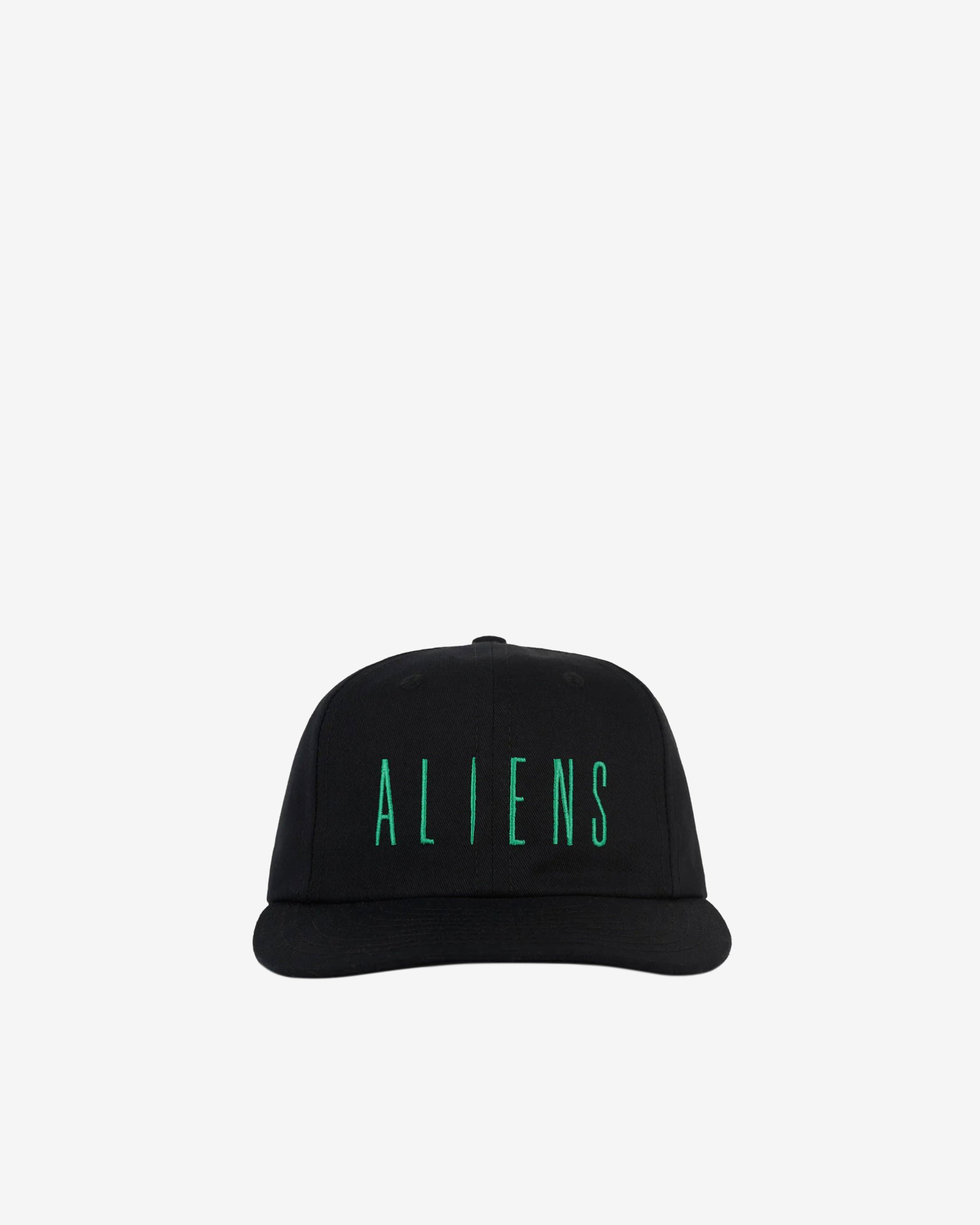 Brain Dead x Aliens - Men's 6 Panel Hat - (Black) by BRAIN DEAD