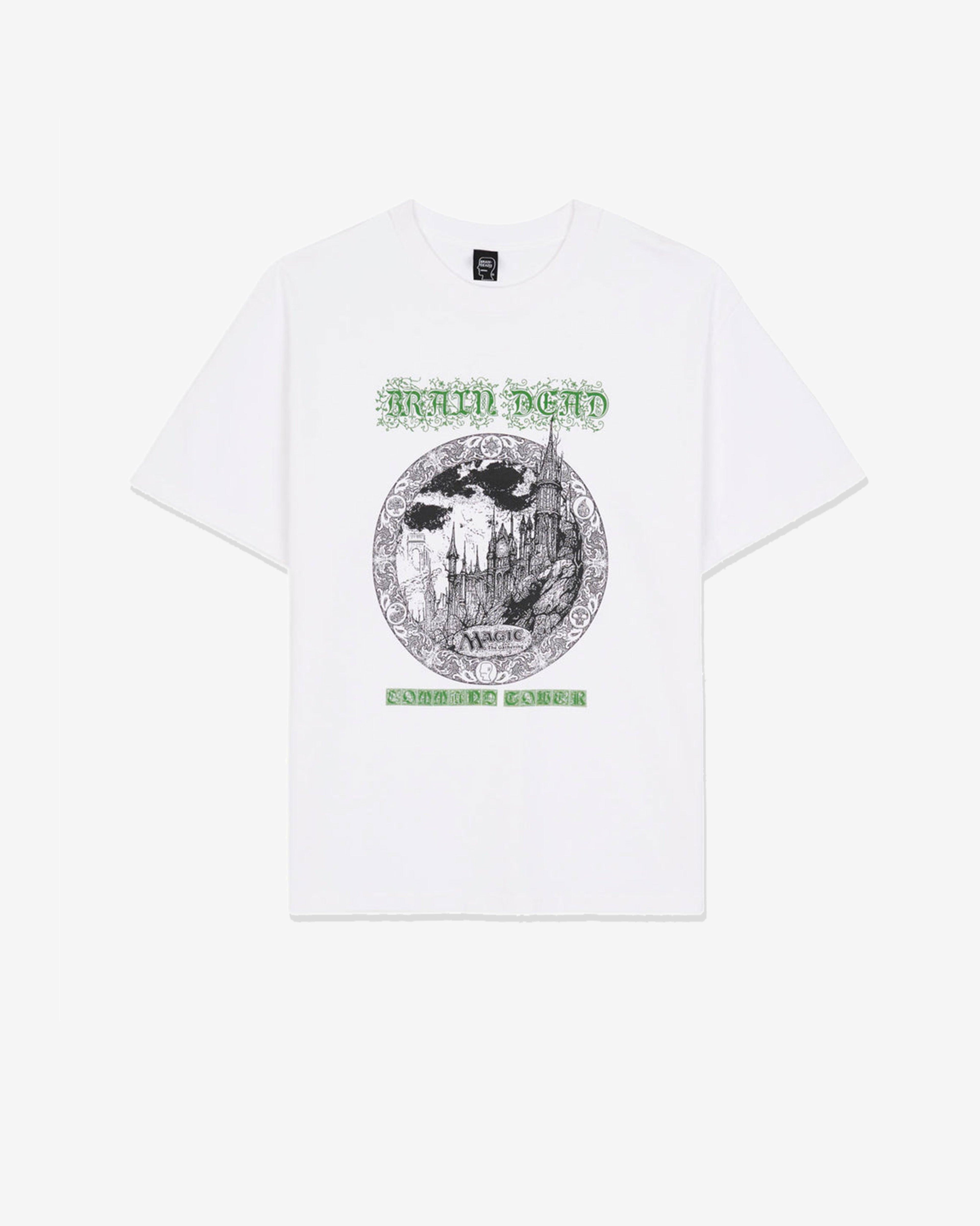 Brain Dead x Magic The Gathering - Men's Command Tower T-Shirt - (White) by BRAIN DEAD