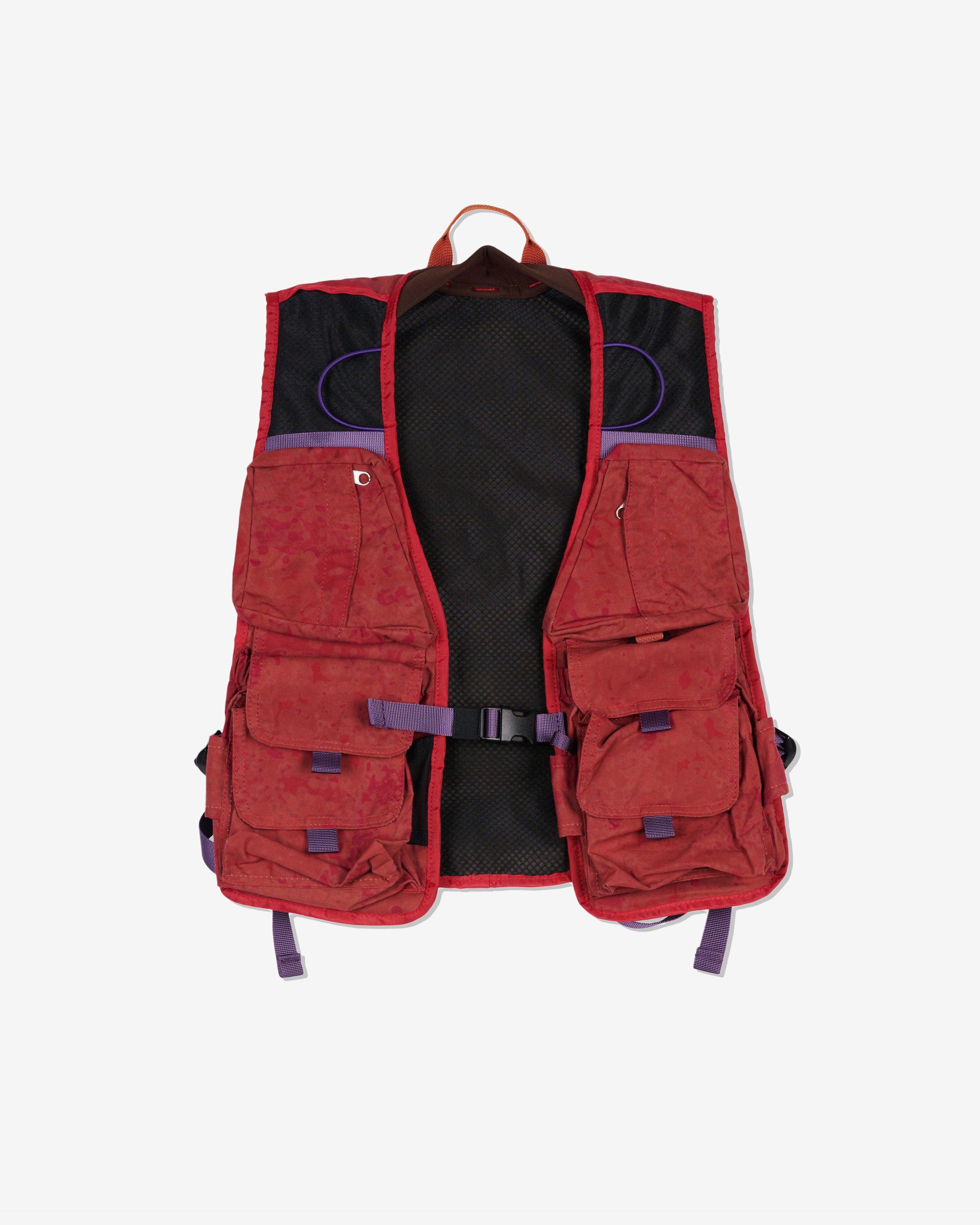 Brain Dead x South2 West8 - Men's Fishing Vest - (Pink) by BRAIN DEAD Brain Dead x South2 West8 - Men's Fishing Vest - (Pink) by BRAIN DEAD