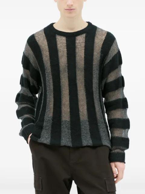 Fuzzy Threadbare sweater by BRAIN DEAD