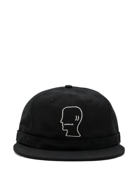 embroidered cap by BRAIN DEAD