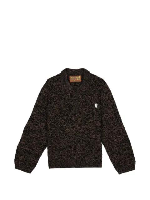 half-button sweater by BRAIN DEAD