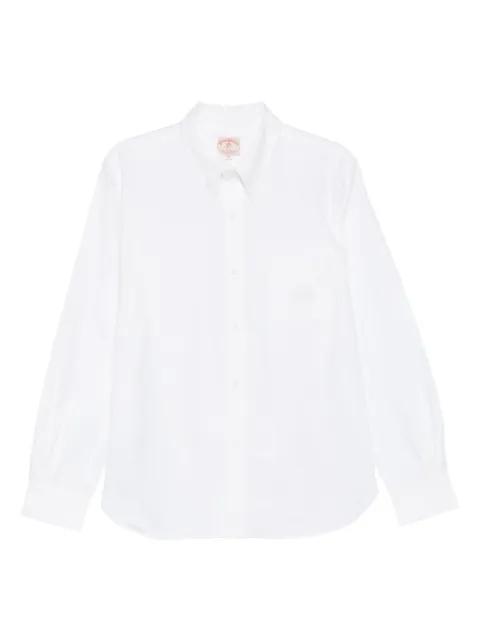 x Brooks Brothers buttoned long-sleeve shirt by BRAIN DEAD