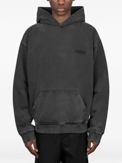 logo-detail hoodie by BRAM'S FRUIT