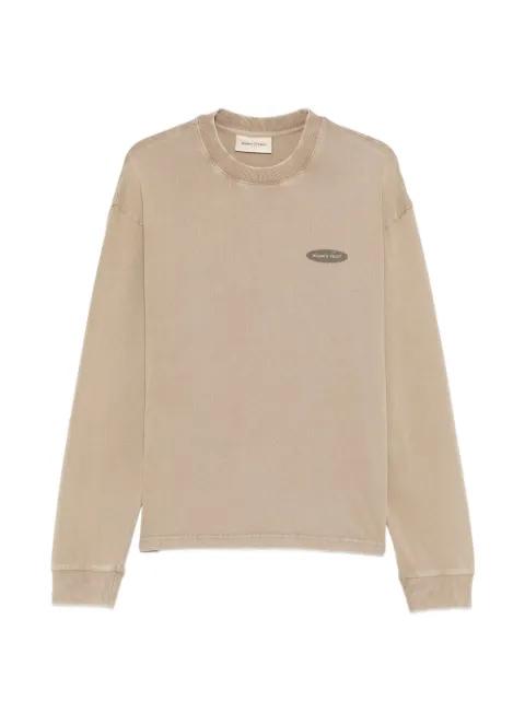 logo detail long sleeve T-shirt by BRAM'S FRUIT