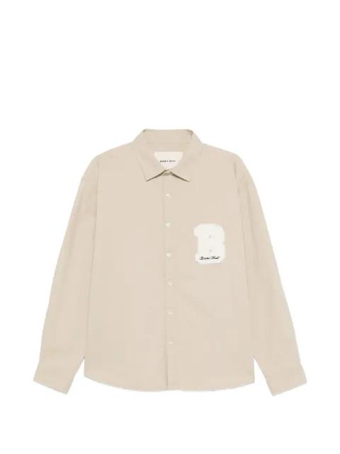 logo-detail shirt by BRAM'S FRUIT