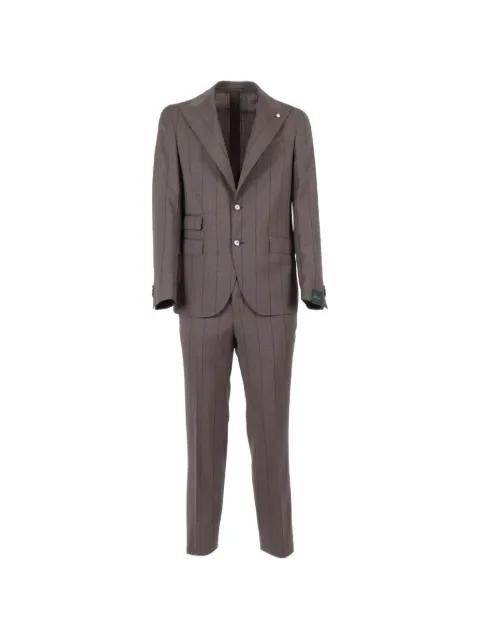 single-breasted striped suit by BRANDO
