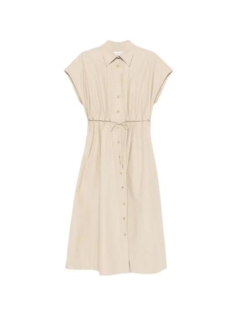 Blake eyelet waist shirt dress by BRANDON MAXWELL