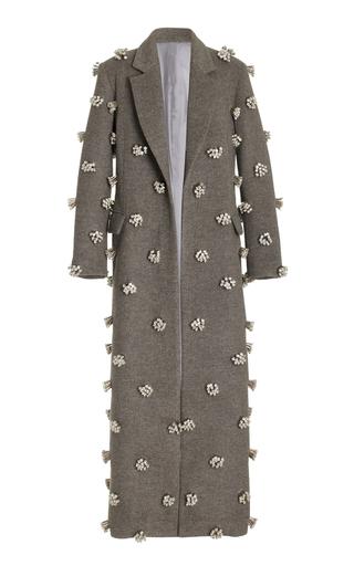 Brandon Maxwell - Arden Embellished Camel Hair Coat - Grey - US 0 - Moda Operandi by BRANDON MAXWELL Brandon Maxwell - Arden Embellished Camel Hair Coat - Grey - US 0 - Moda Operandi by BRANDON MAXWELL