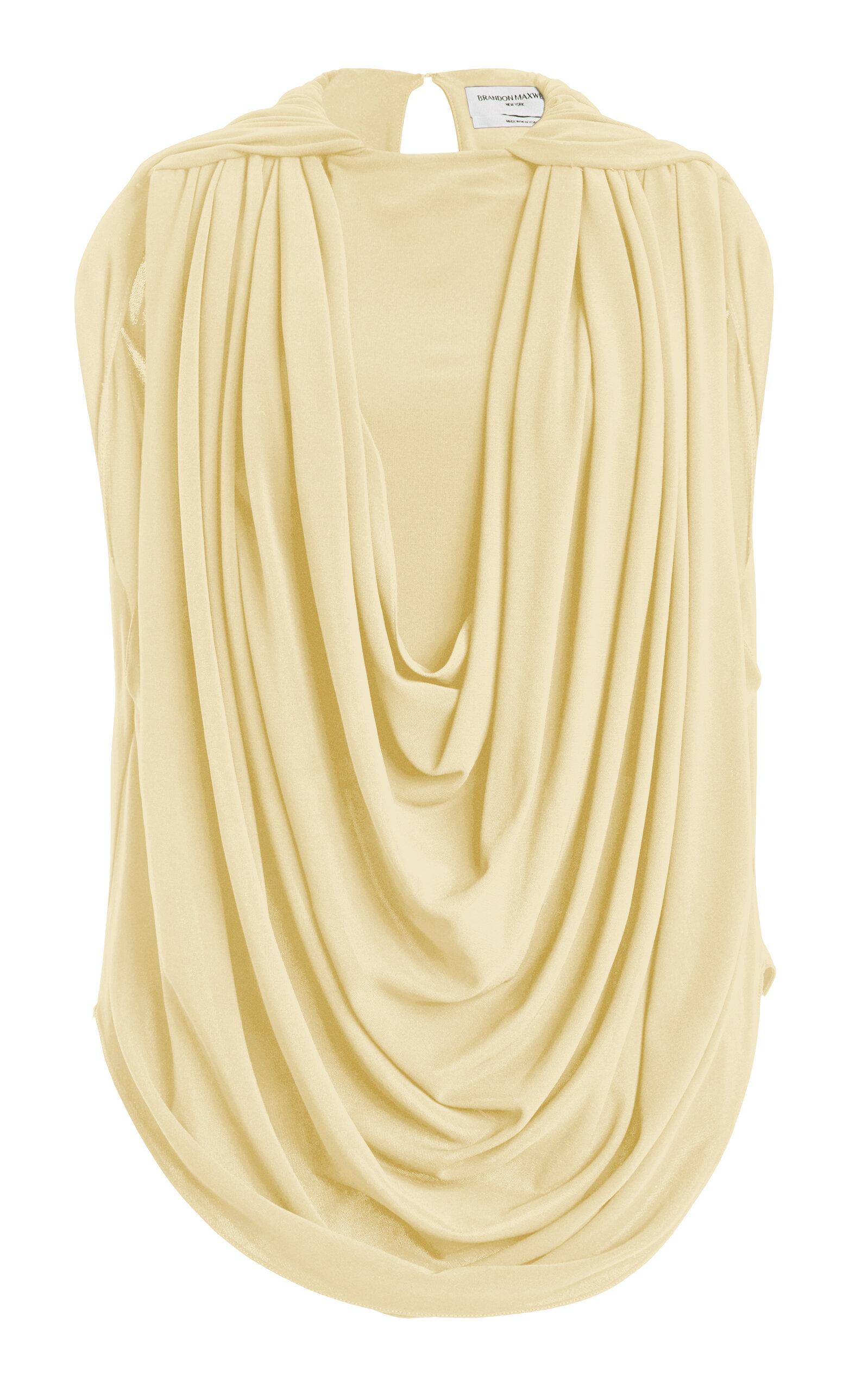 Brandon Maxwell Astor Draped Top - Moda Operandi by BRANDON MAXWELL
