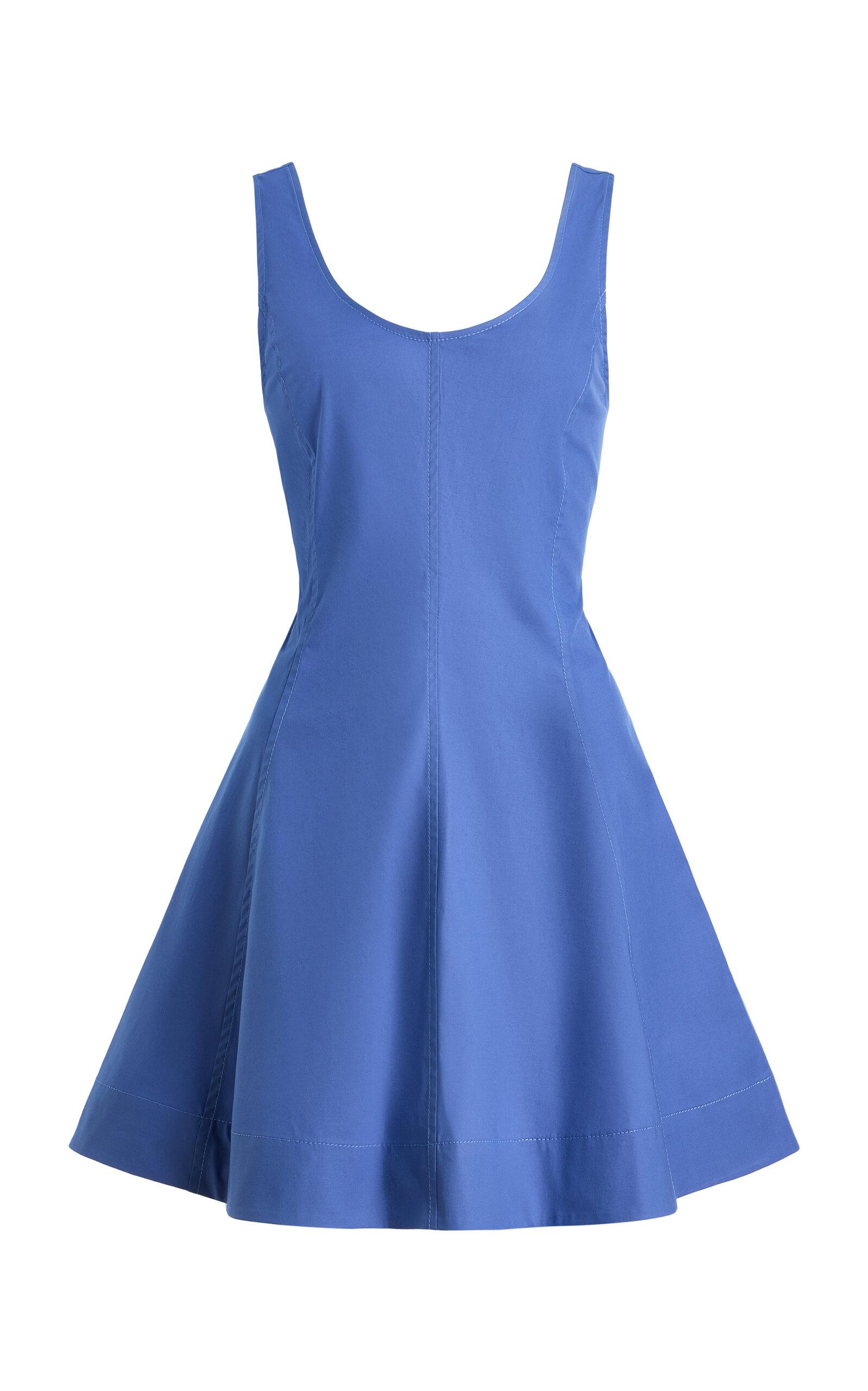 Brandon Maxwell Exclusive The Poppy Flared Cotton Mini Dress - Moda Operandi by BRANDON MAXWELL